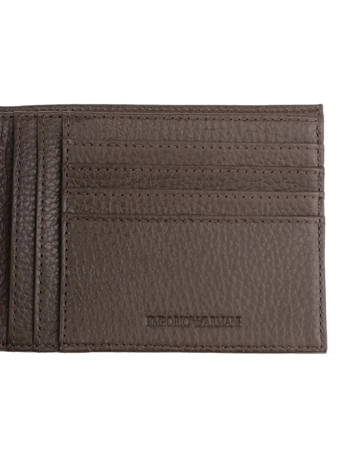 Emporio Armani | Portafoglio Uomo Bi Fold in Pelle>Uomo Portafogli