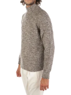 Filippo De Laurentiis | Lupetto Uomo in Lana Melange>Uomo Maglie