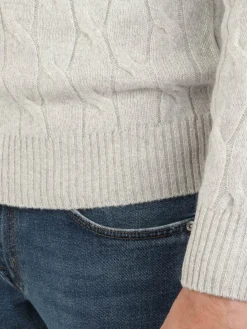 Filippo De Laurentiis | Maglia Uomo in Lana e Cashmere a Treccia><noscript><img width=