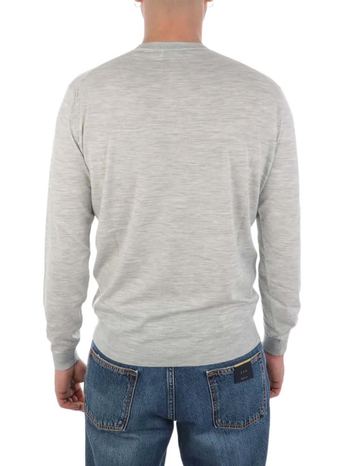 Filippo De Laurentiis | Maglia Uomo Girocollo in Lana Merino>Uomo Maglie