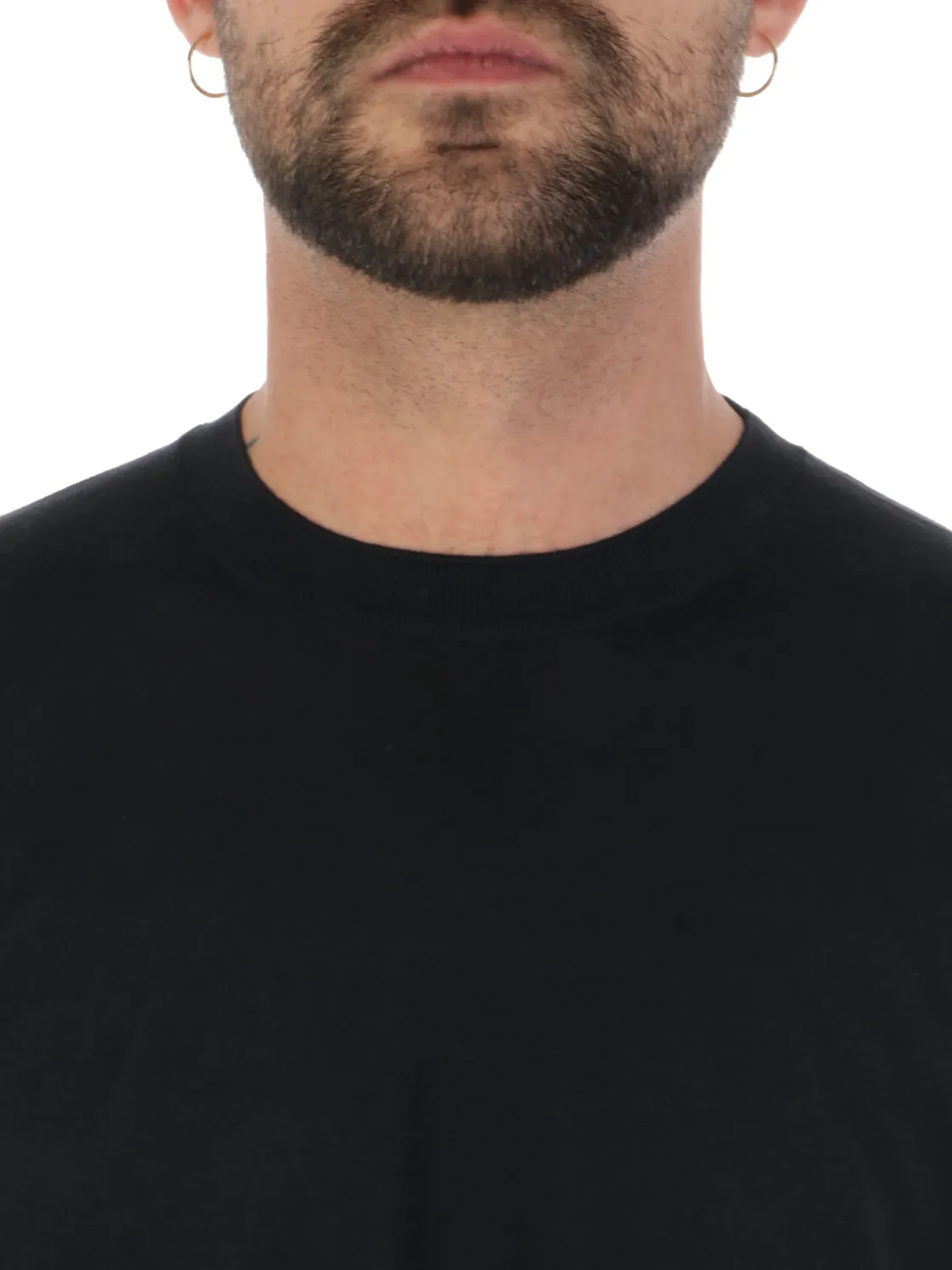 Filippo De Laurentiis | Maglia Uomo Girocollo in Lana Merino>Uomo Maglie