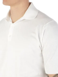 Filippo De Laurentiis | Polo Uomo Tre Bottoni in Cotone><noscript><img width=