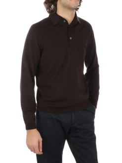 Filippo De Laurentiis | Polo Manica Lunga Uomo in Lana>Uomo Polo