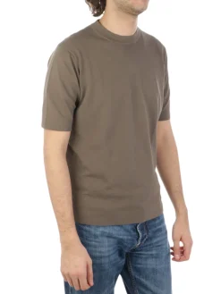 Filippo De Laurentiis | T-Shirt Uomo in Crepe di Cotone>Uomo T-Shirts