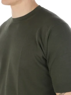 Filippo De Laurentiis | T-Shirt Uomo in Crepe di Cotone><noscript><img width=