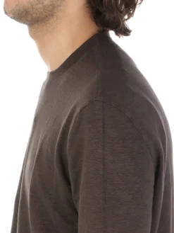 Filippo De Laurentiis | T-Shirt Uomo in Lino Stretch>Uomo T-Shirts
