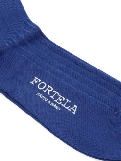Fortela | Calze Lunghe Uomo In Filo Di Scozia>Uomo Calze