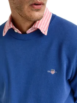 Gant | Classic Cotton C-Neck>Uomo Maglie