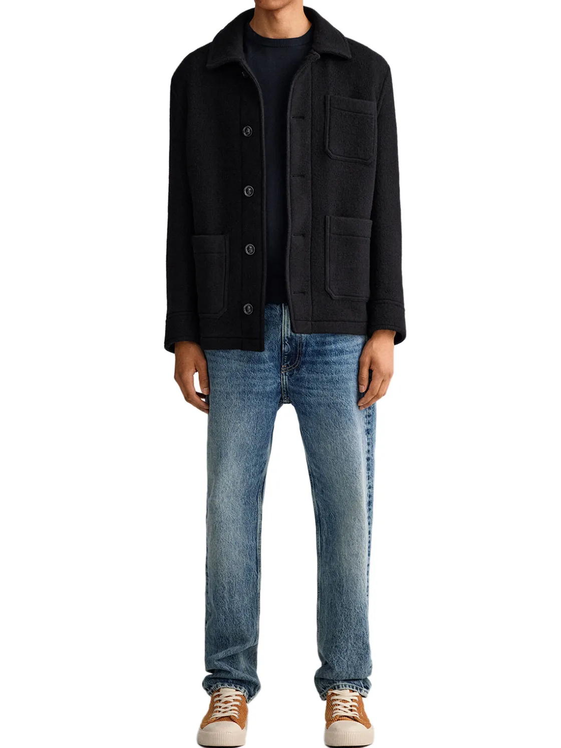 Gant | Classic Cotton C-Neck>Uomo Maglie