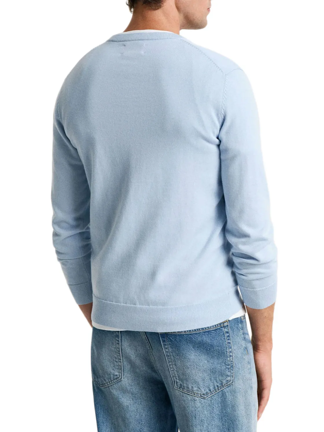 Gant | Classic Cotton V-Neck>Uomo Maglie