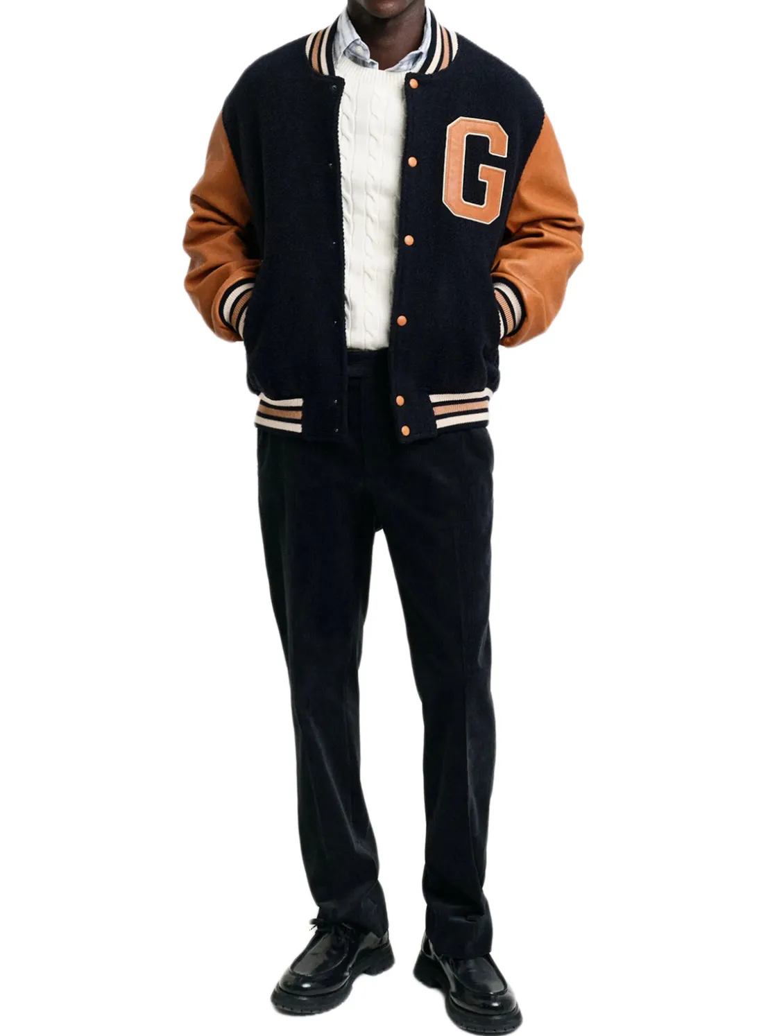 Gant | Cotton Cable C-Neck>Uomo Maglie