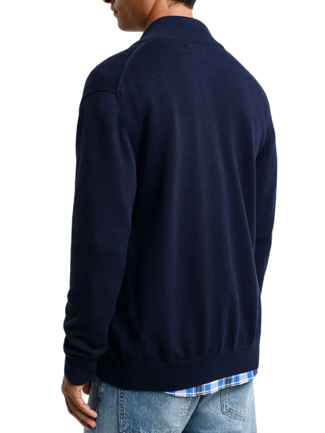Gant | Cotton Zip Cardigan>Uomo Maglie