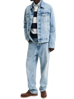 Gant | Reg Chambray Stripe Heavy Rugger><noscript><img width=