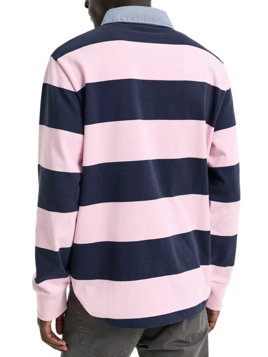 Gant | Reg Chambray Stripe Heavy Rugger>Uomo Polo