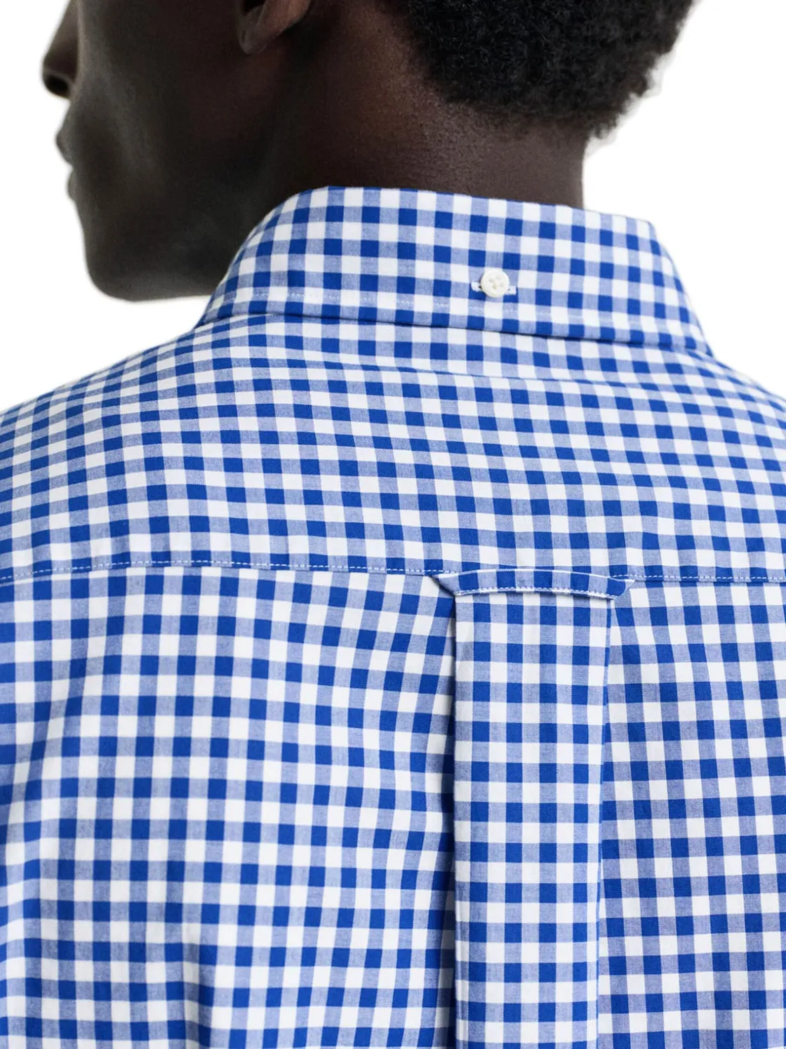 Gant | Reg Classic Poplin Gingham Shirt>Uomo Camicie