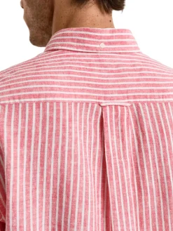 Gant | Reg Cotton Linen Stripe Shirt><noscript><img width=
