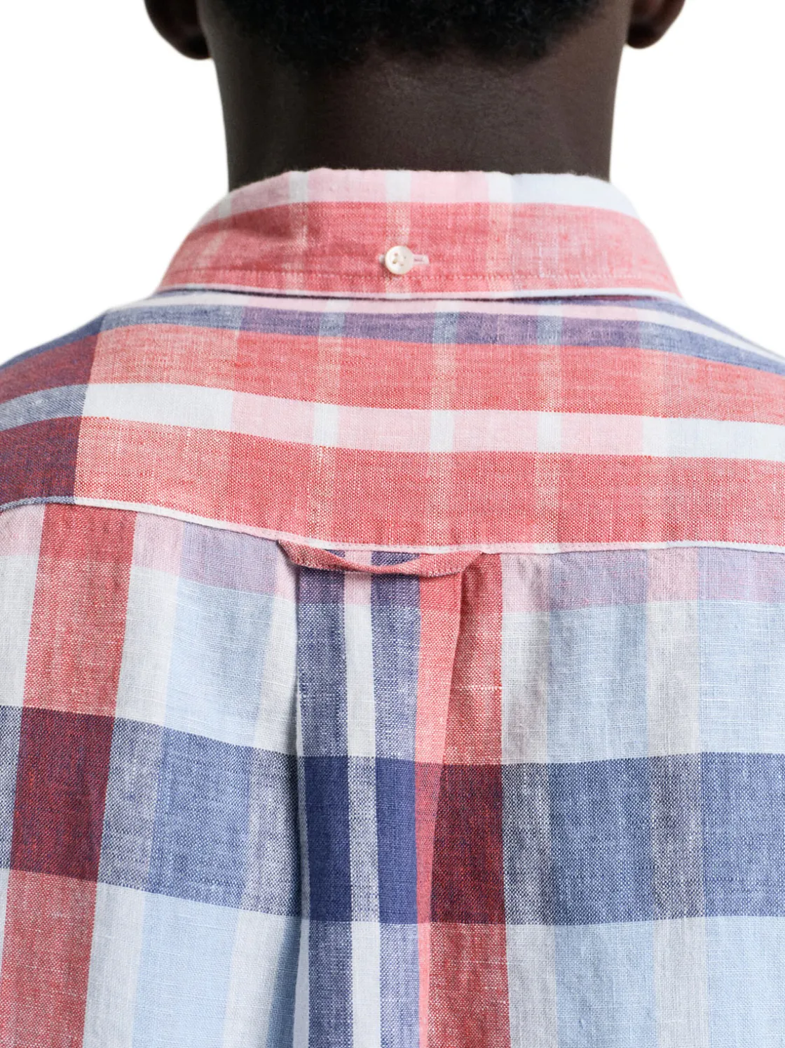 Gant | Reg Linen Madras Shirt>Uomo Camicie