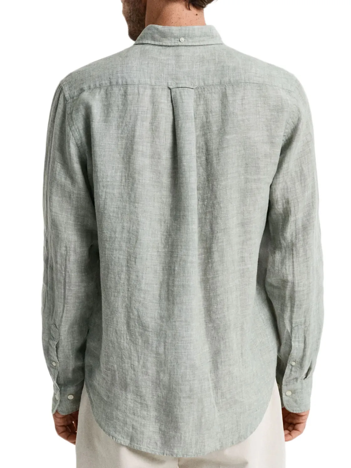 Gant | Reg Linen Shirt>Uomo Camicie