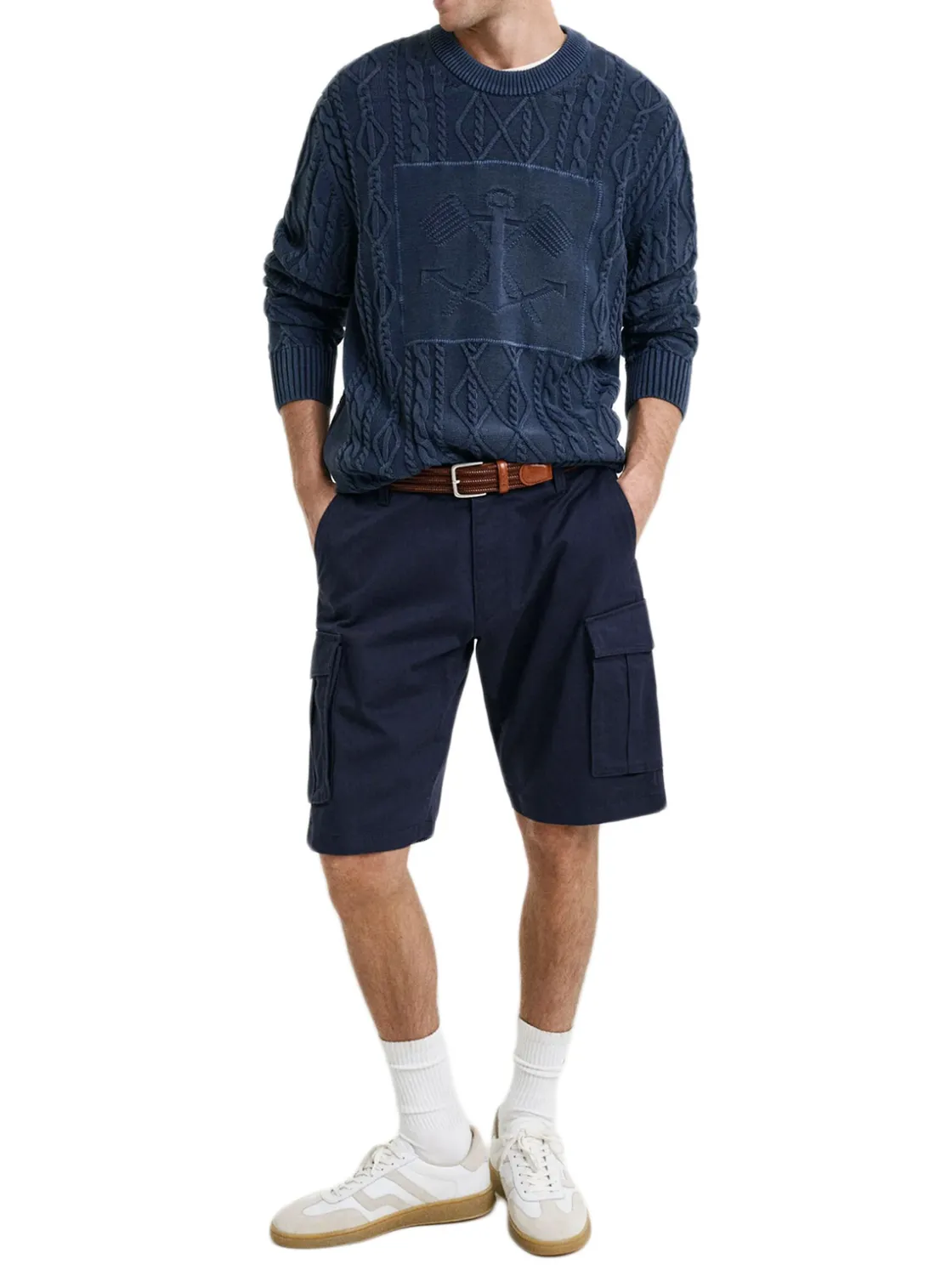 Gant | Relaxed Twill Cargo Shorts>Uomo Bermuda