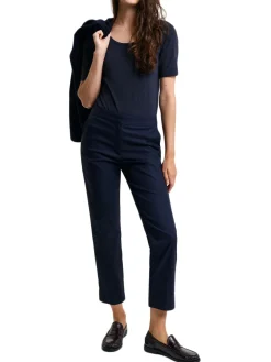 Gant | Slim Cot/Ela Ss Scoop Neck Top><noscript><img width=