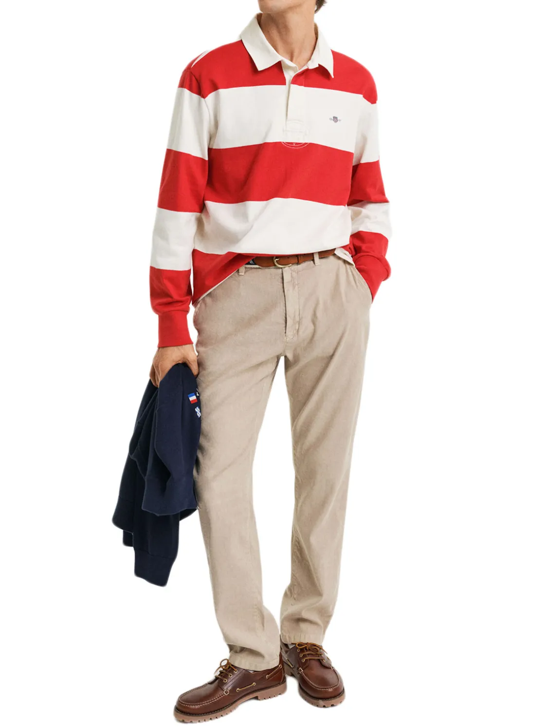 Gant | Slim Cot/Linen Chinos>Uomo Pantaloni