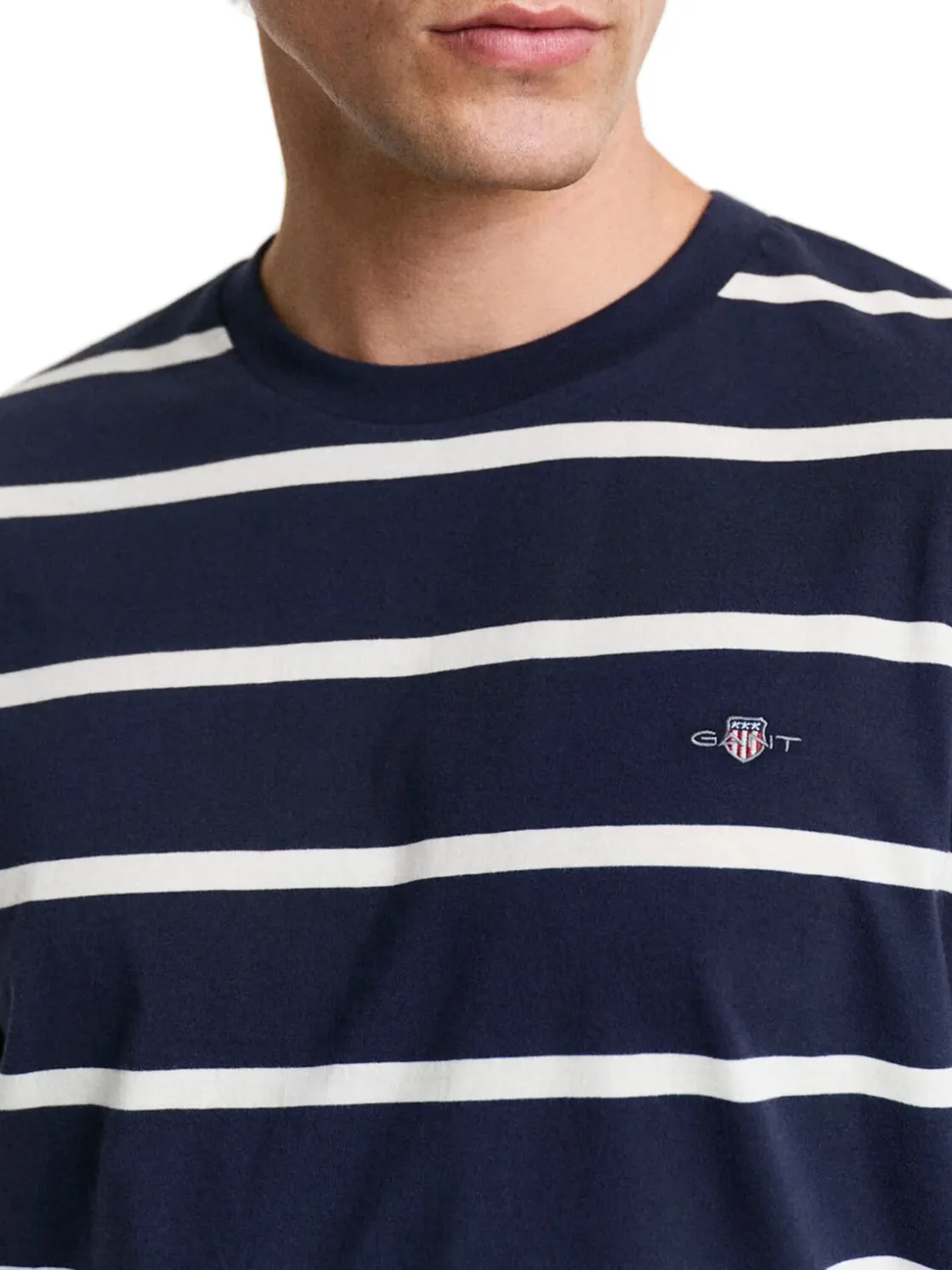 Gant | Striped Ss T-Shirt>Uomo T-Shirts