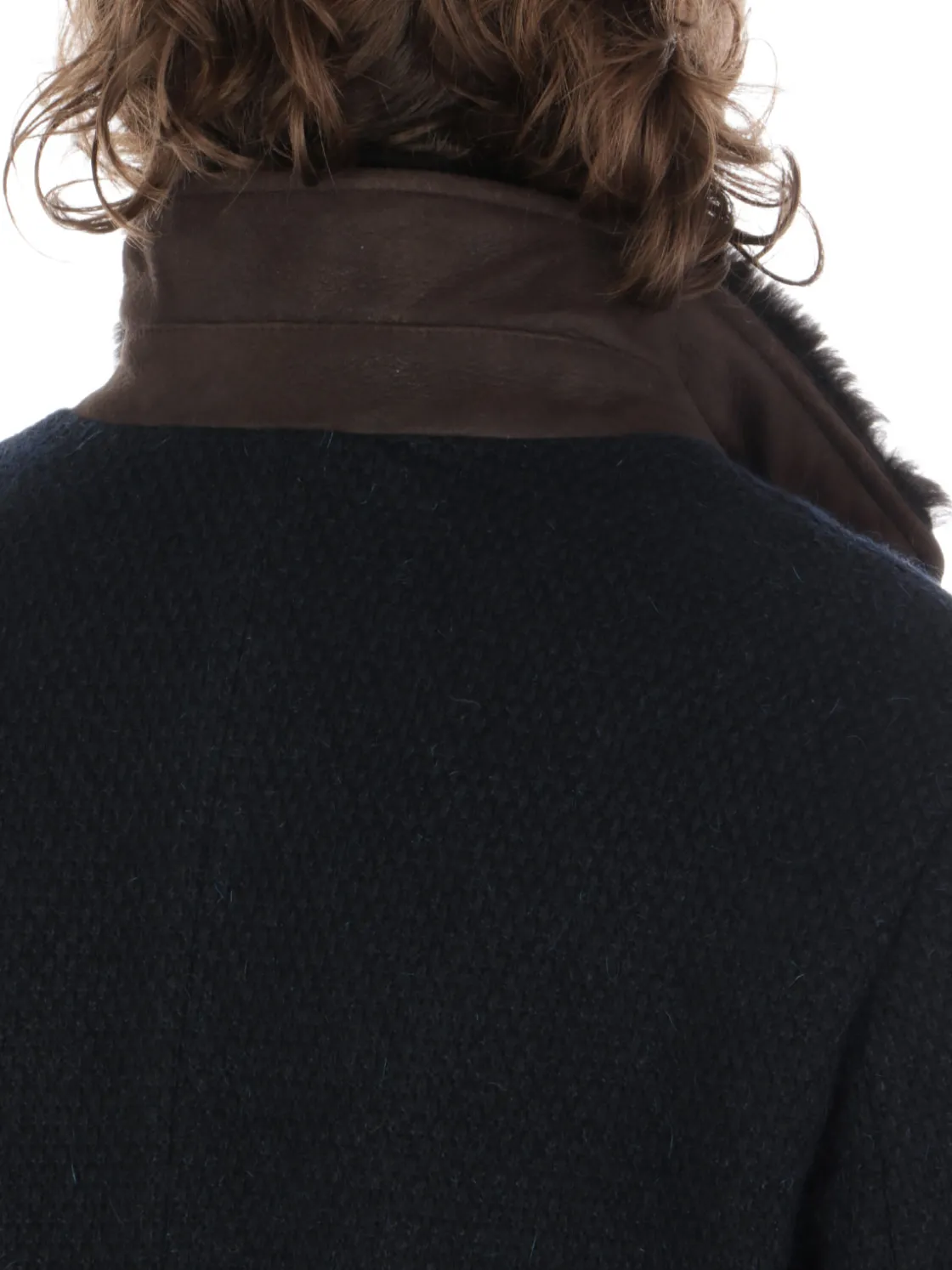 Gimo's | Cappotto Uomo in Lana Honeycomb>Uomo Cappotti E Trench