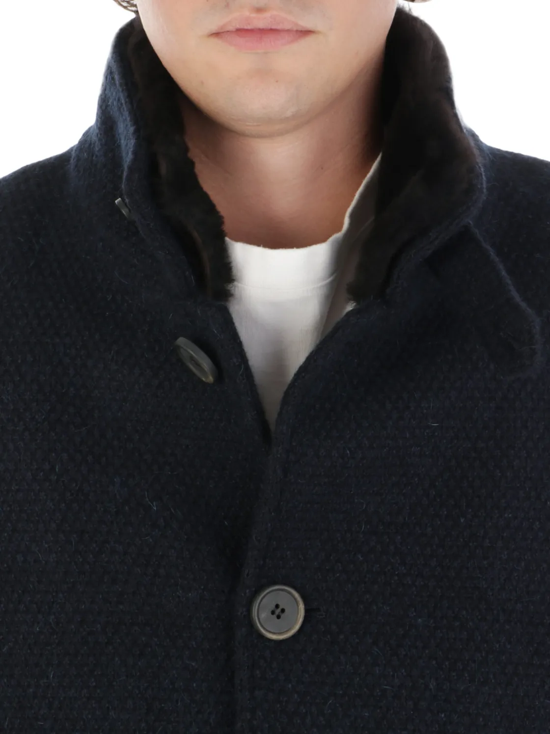 Gimo's | Cappotto Uomo in Lana e Alpaca>Uomo Cappotti E Trench