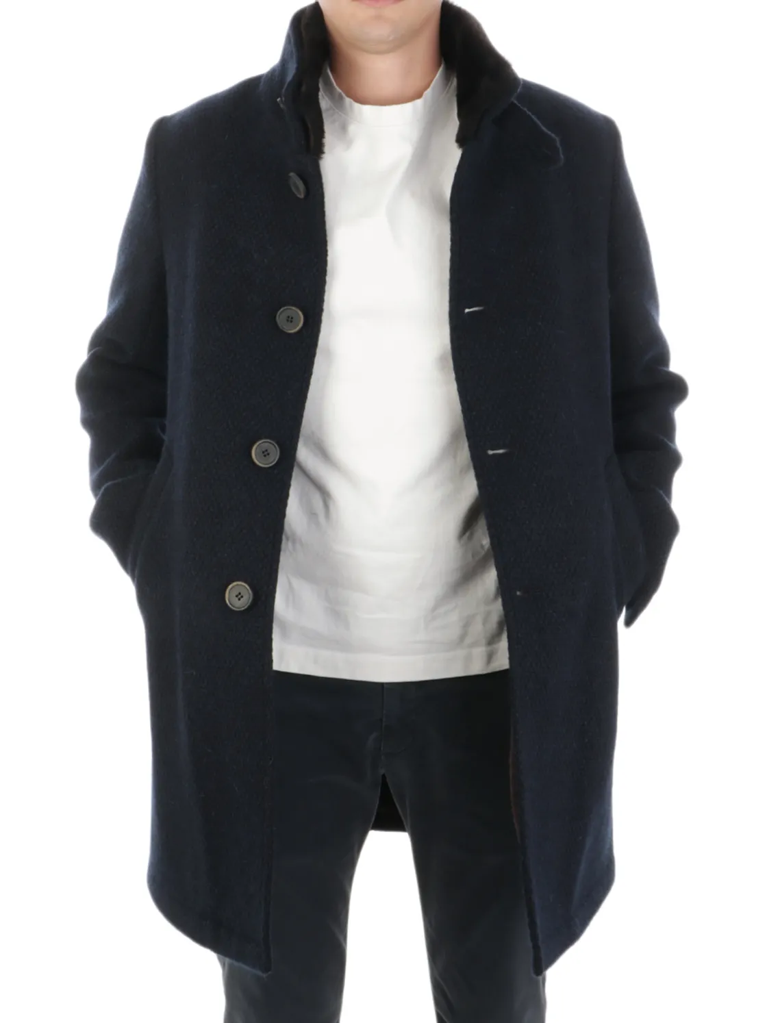 Gimo's | Cappotto Uomo in Lana e Alpaca>Uomo Cappotti E Trench