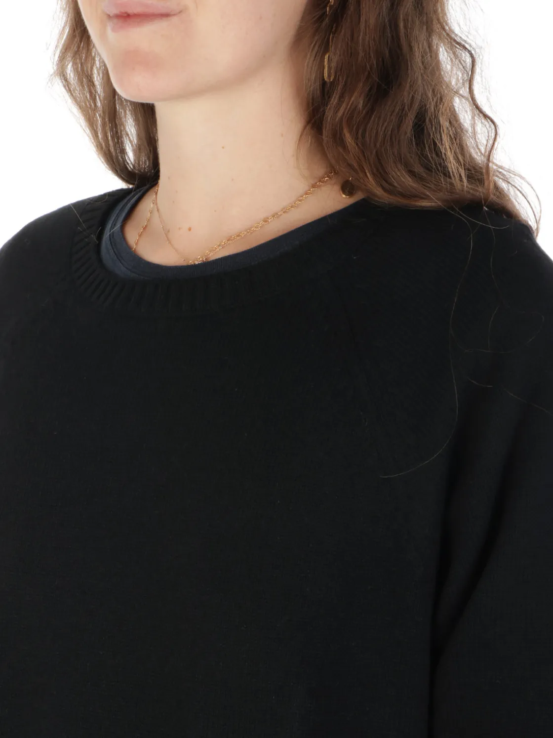 Gran Sasso | Girocollo Donna in Lana e Cashmere>Donna Maglie