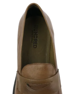 Hundred 100 | Mocassini Uomo in Pelle con Mascherina><noscript><img width=