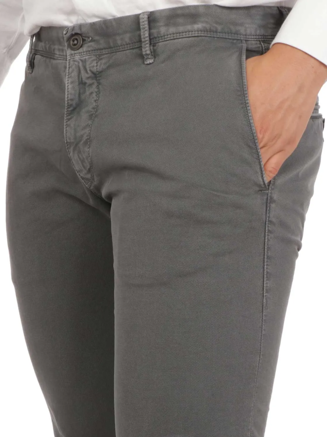 Incotex | Pantaloni Uomo in Cotone Stretch>Uomo Pantaloni