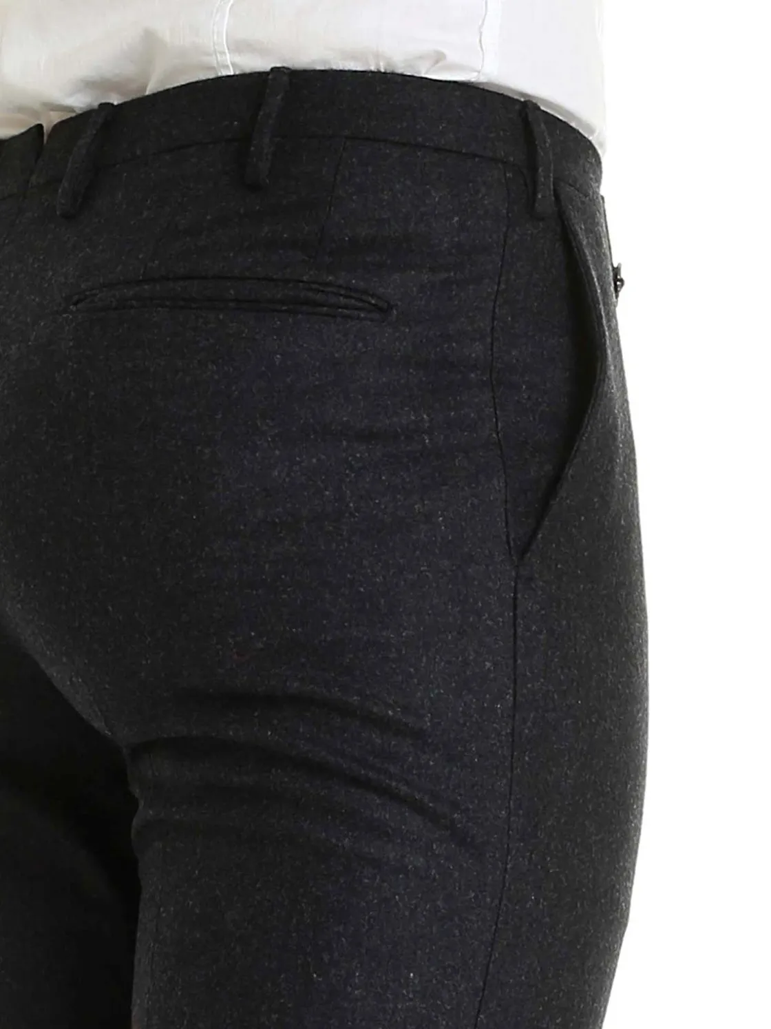 Incotex | Pantaloni Uomo Slim Fit in Lana>Uomo Pantaloni