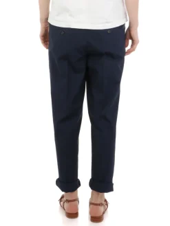 Kiltie | Pantaloni Donna George in Cotone>Donna Pantaloni