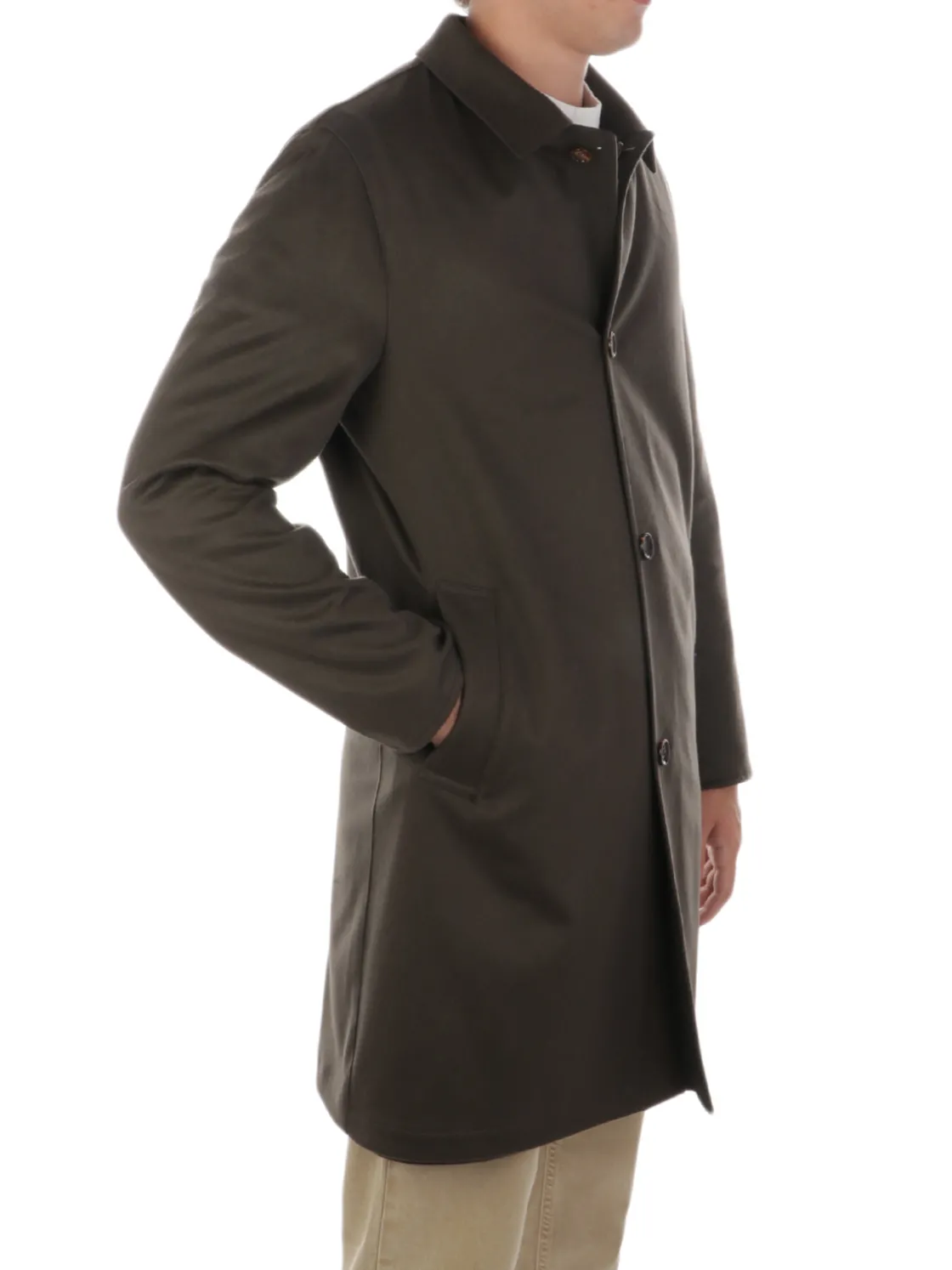 Kired | Soprabito Uomo Reversibile in Cashmere>Uomo Cappotti E Trench