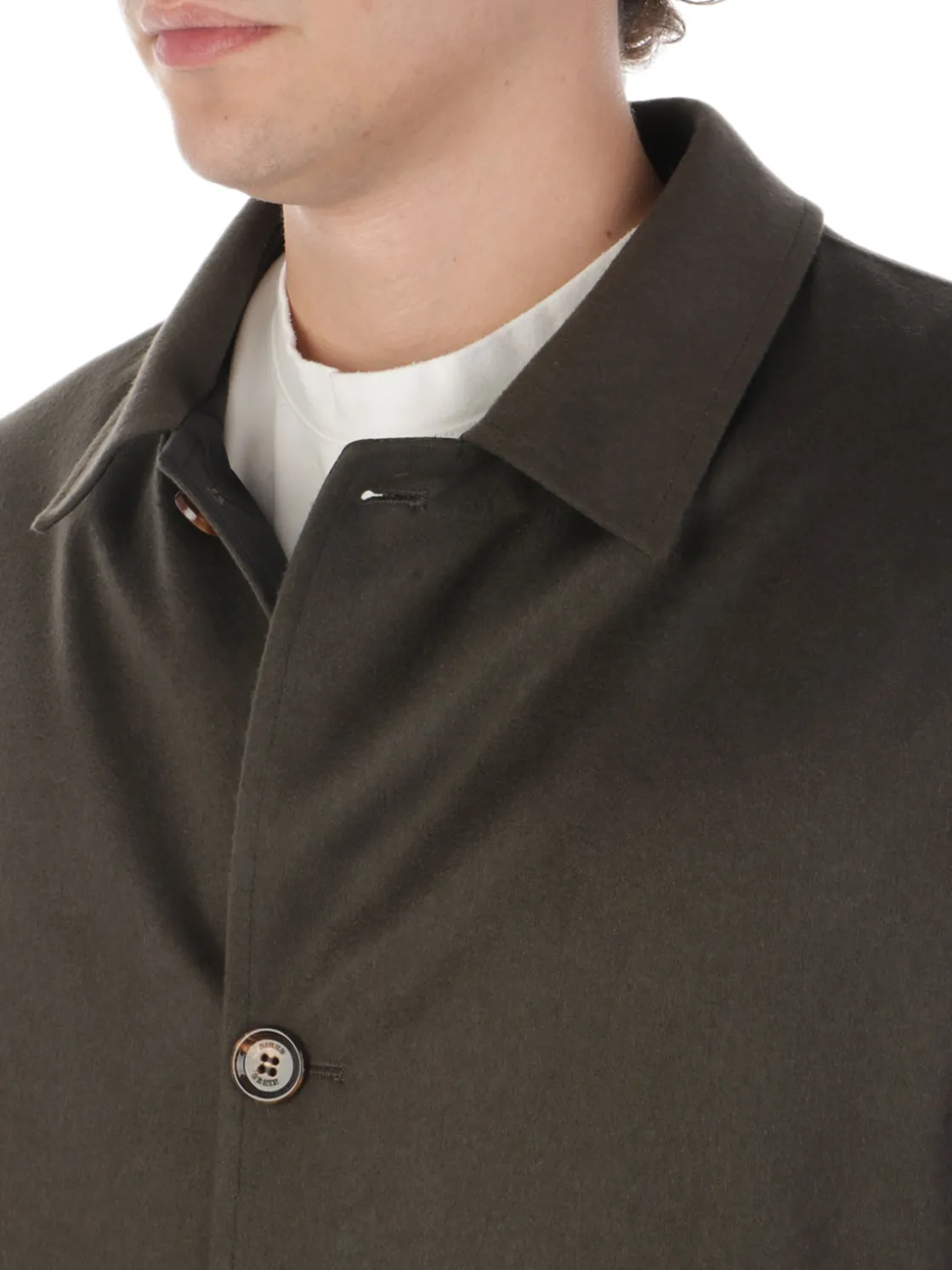 Kired | Soprabito Uomo Reversibile in Cashmere>Uomo Cappotti E Trench
