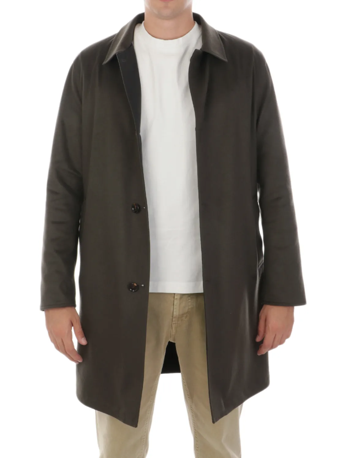 Kired | Soprabito Uomo Reversibile in Cashmere>Uomo Cappotti E Trench