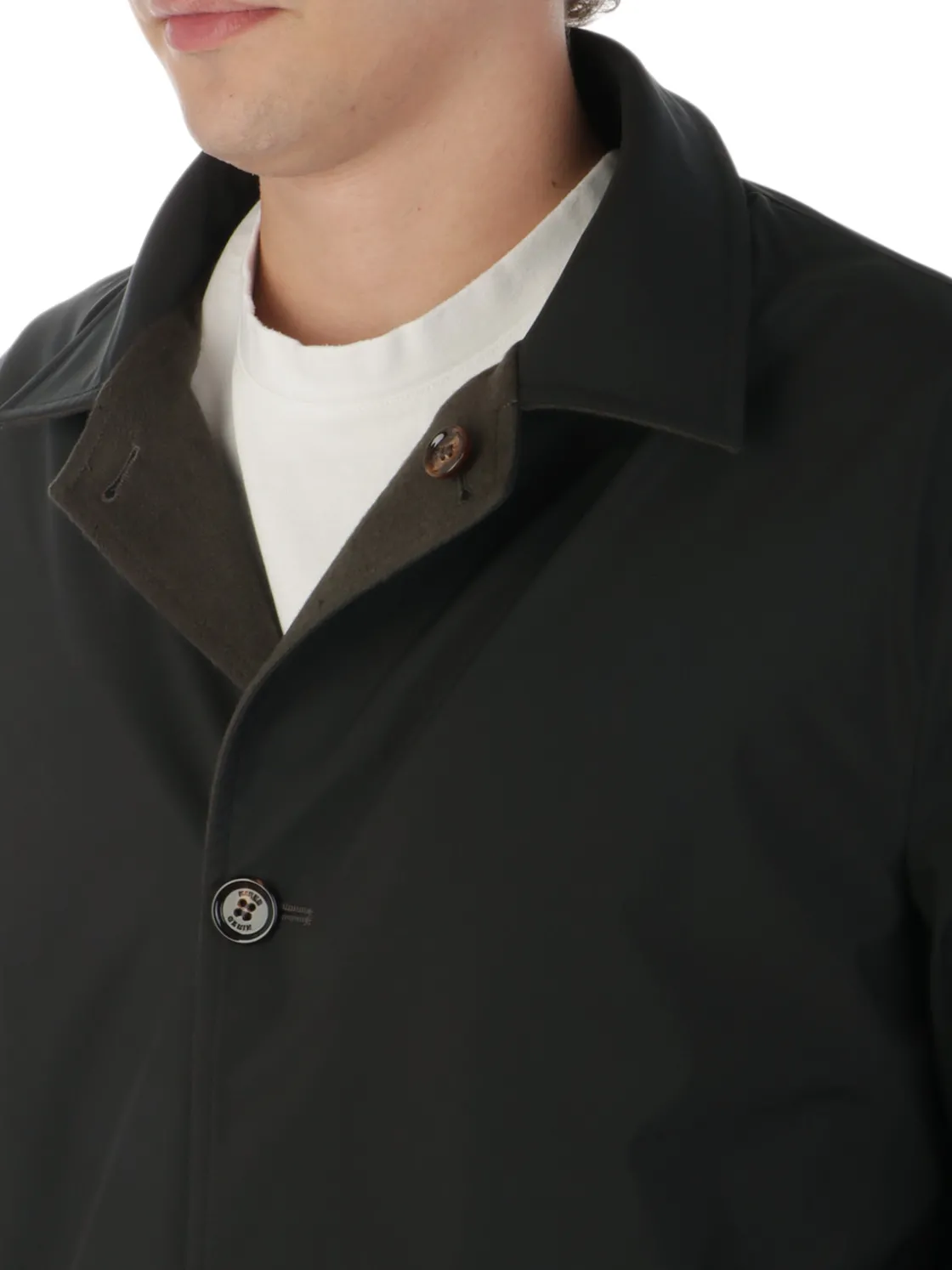 Kired | Soprabito Uomo Reversibile in Cashmere>Uomo Cappotti E Trench