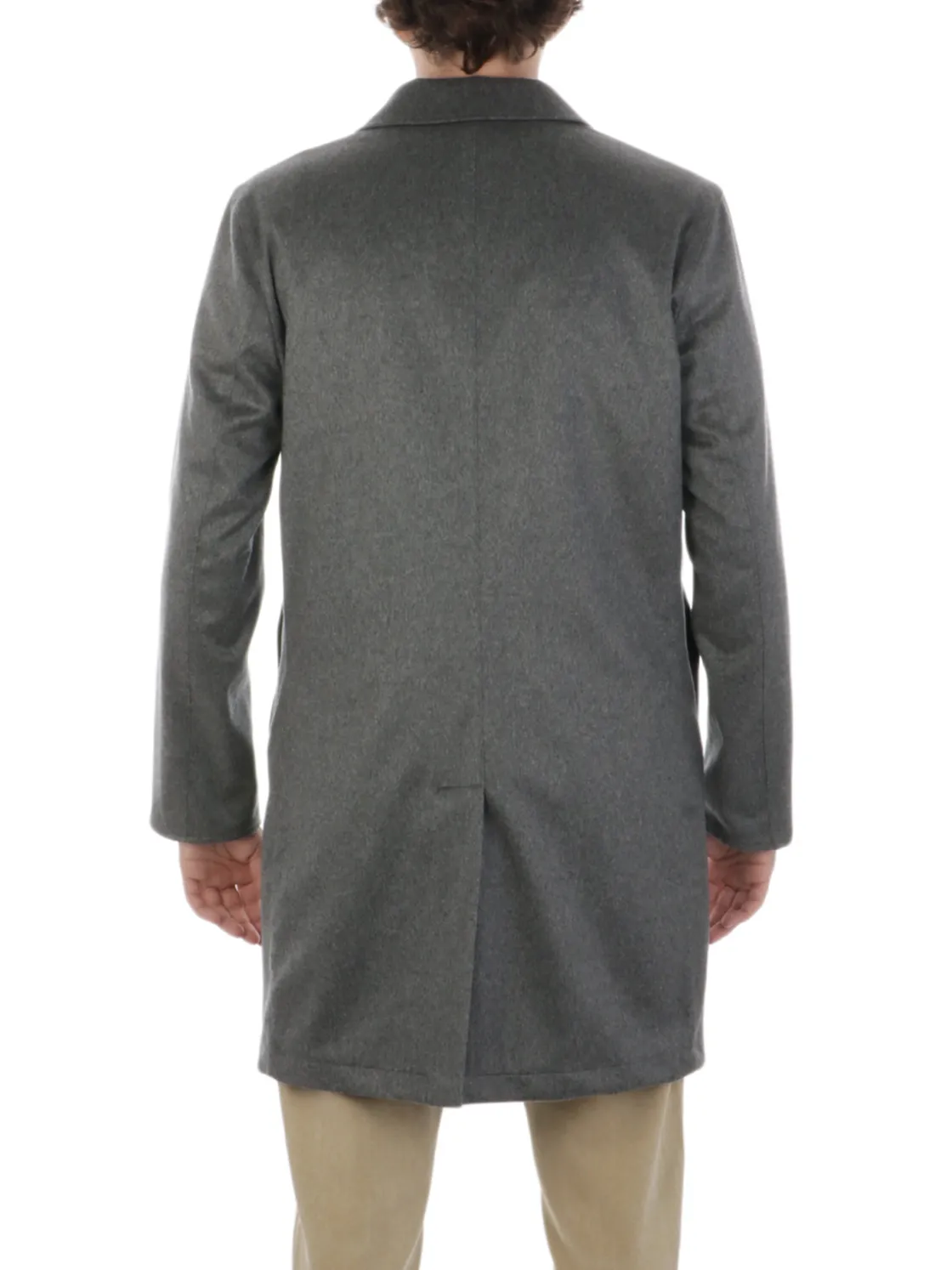 Kired | Soprabito Uomo Reversibile in Cashmere>Uomo Cappotti E Trench