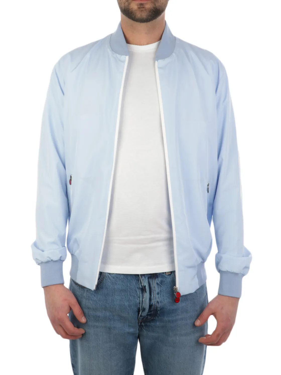 Kiton | Bomber Uomo Sea in Nylon>Uomo Giubbotti E Piumini