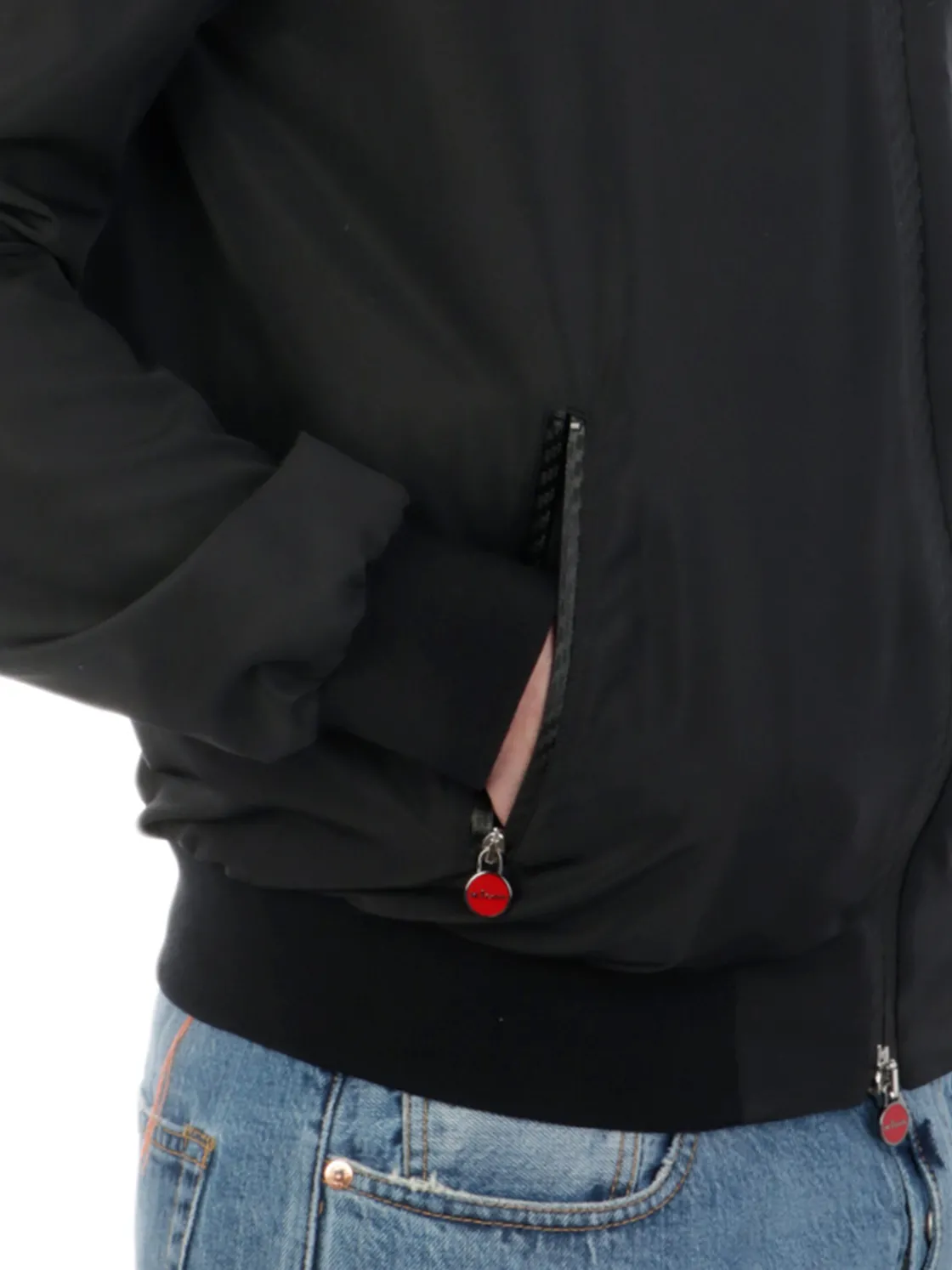 Kiton | Bomber Uomo Sea in Nylon>Uomo Giubbotti E Piumini