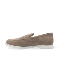 Kiton | Mocassini Uomo in Suede con Fascetta>Uomo Mocassini