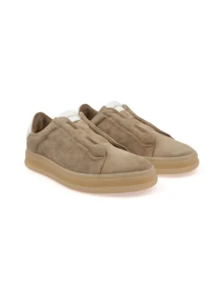 Kiton | Sneakers Uomo in Suede senza Lacci>Uomo Sneakers