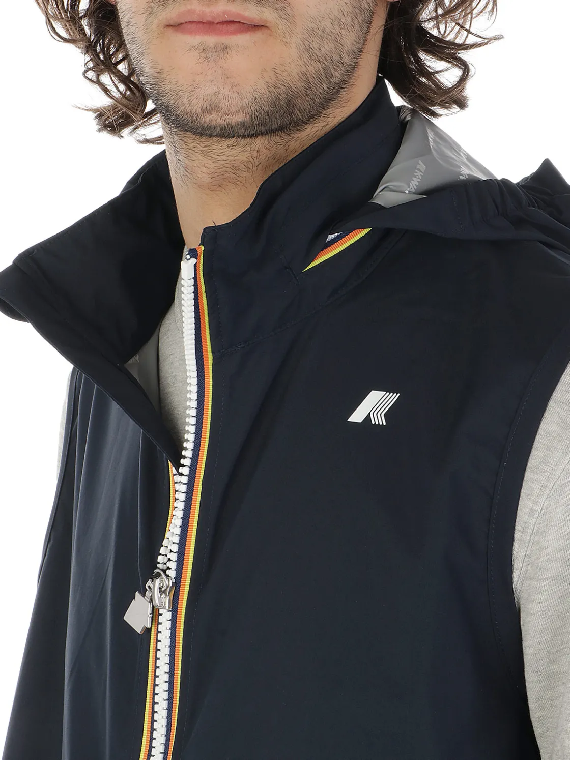 K-way | Gilet Uomo Valen Stretch Dot>Uomo Gilet E Smanicati
