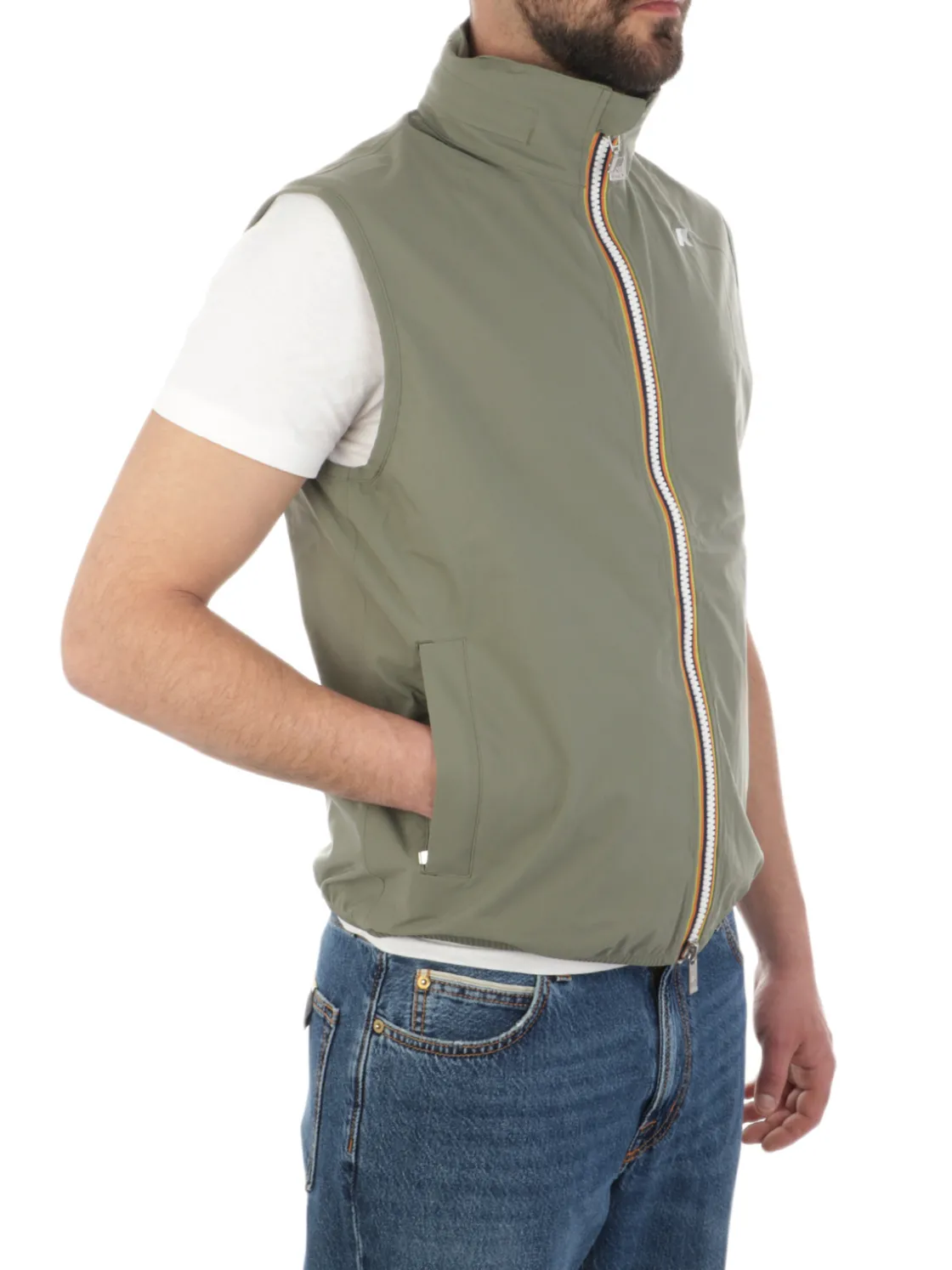 K-way | Gilet Uomo Valen Stretch Dot>Uomo Gilet E Smanicati