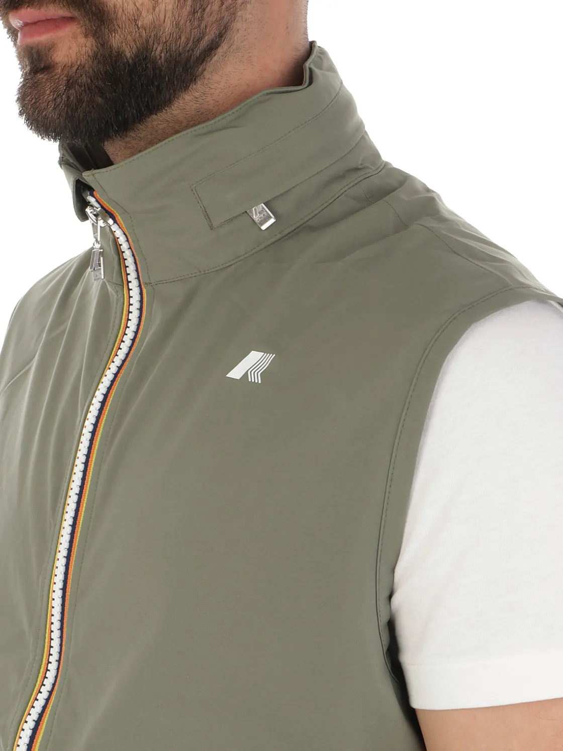 K-way | Gilet Uomo Valen Stretch Dot>Uomo Gilet E Smanicati