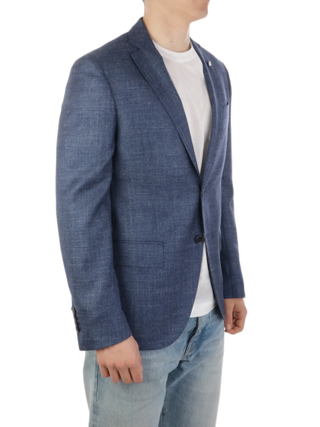 LBM 1911 | Giacca Uomo in Lana e Seta>Uomo Blazer E Giacche