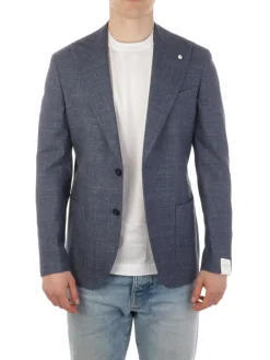 LBM 1911 | Giacca Uomo in Lana e Seta><noscript><img width=