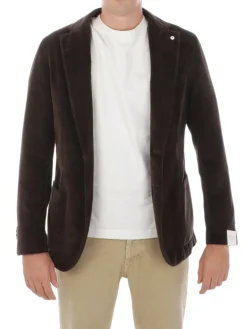 LBM 1911 | Giacca Uomo in Velluto a Coste><noscript><img width=
