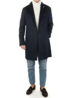 Luigi Bianchi Mantova | Cappotto Uomo in Cashmere>Uomo Cappotti E Trench